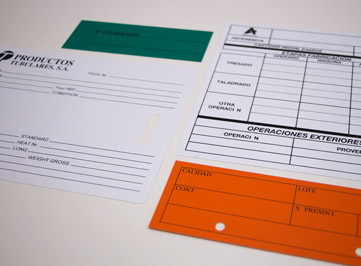 Etiquetas glasspack